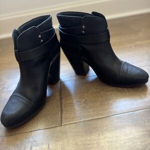Rag & Bone Black Harrow Boots